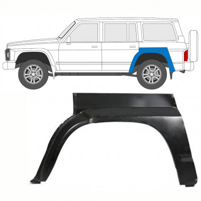 Bok delni za Nissan Patrol 1990-1997 / Leva 8400