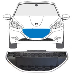 Rešetka za Peugeot 208 2012-2015 / Komplet 9810