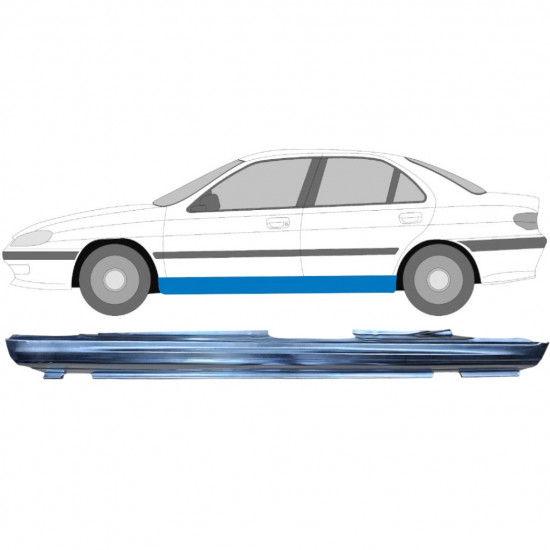 Prag za Peugeot 406 1995-2005 / Leva 5795