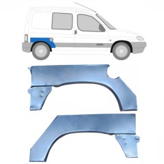 Bok delni za Citroen Berlingo 1996-2008 / Levo+Desno / Komplet 14060
