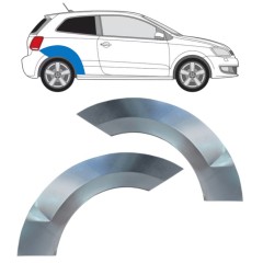 Bok delni za Volkswagen Polo 2009-2017 / Levo+Desno / Komplet 16360
