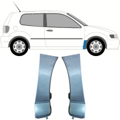 Popravni panel prednjega blatnika za Volkswagen Polo 1994-1999 / Levo+Desno / Komplet 10264