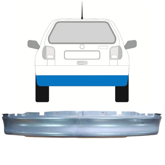Popravni panel prečne zadnje članke za Volkswagen Polo 1994-1999 16006