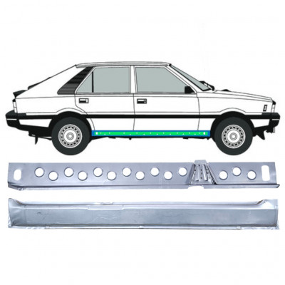 Popravni panel notranjega in zunanjega praga za FSO Polonez 1978-2002 / Desna / Komplet 12537