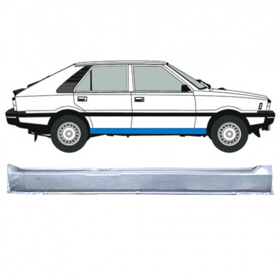 Prag za FSO Polonez 1978-2002 / Desna 12531