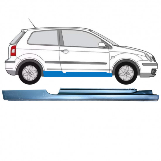 Prag za Volkswagen Polo 2001-2009 / Desna 12856