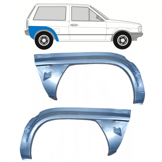 Bok delni za VW Polo 1981-1984 / Levo+Desno / Komplet 10462