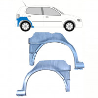 Popravni panel spodnjega zadnjega blatnika za VW Polo 1994-1999 / Levo+Desno / Komplet 10196