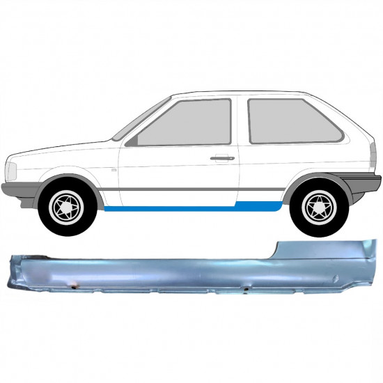 Prag za VW Polo 1981-1994 / Leva 7115