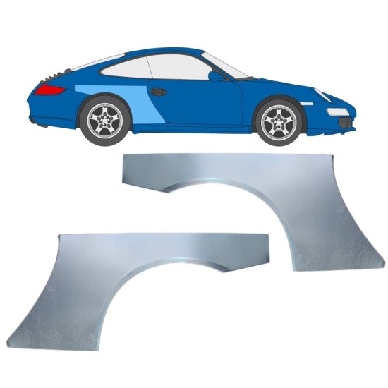 Bok delni za Porsche 911 997 2004-2012 / Levo+Desno / Komplet 16381