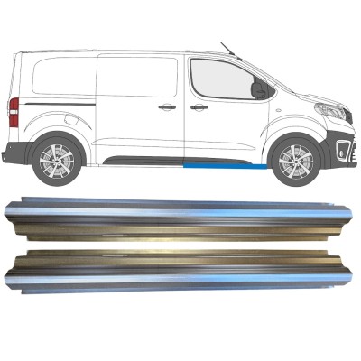 Popravni panel praga sprednjih vrat za Toyota Proace Verso 2016- / Levo = Desno (simetrično) / Komplet 14903