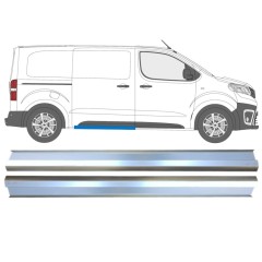 Popravni panel praga drsnih vrat za Toyota Proace Verso 2016- / Levo = Desno (simetrično) / Komplet 12813