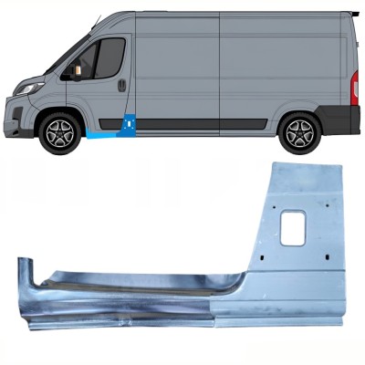 Popravni panel stebrička + Prag za Toyota Proace Max 2024- / Leva 16733