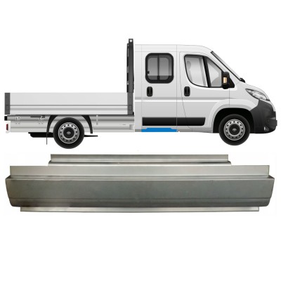 Popravni panel zadnjega praga za Toyota Proace Max 2024- / Levo = Desno (simetrično) 16691