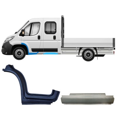 Set popravnih panelov za Toyota Proace Max 2024- / Leva 16685