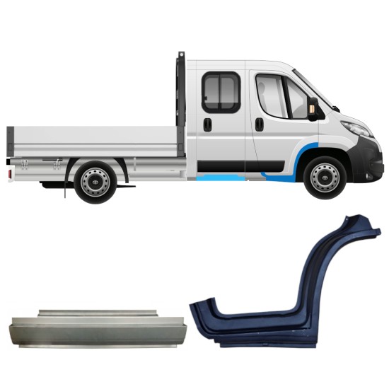 Set popravnih panelov za Toyota Proace Max 2024- / Desna 16684