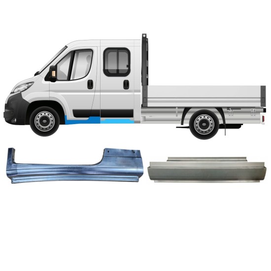 Set popravnih panelov za Toyota Proace Max 2024- / Leva 16683