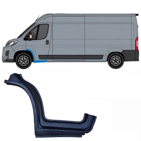 Popravni panel praga sprednjih vrat za Toyota Proace Max 2024- / Leva 16672