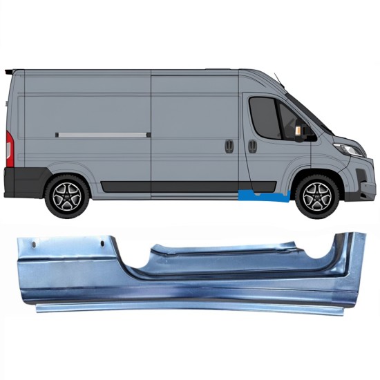 Popravni panel praga sprednjih vrat za Toyota Proace Max 2024- / Desna 16675