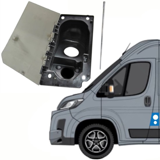Pokrovček za polnjenje goriva EURO 6 ADBLUE za Toyota Proace Max 2024- / Leva / Komplet 15945