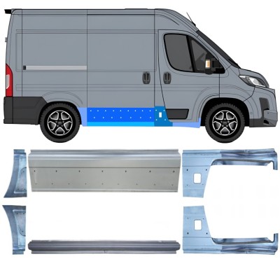 Set popravnih panelov za Toyota Proace Max 2024- / Levo+Desno 16741