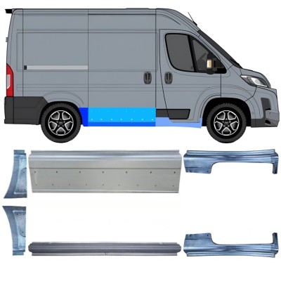 Set popravnih panelov za Toyota Proace Max 2024- / Levo+Desno 16742