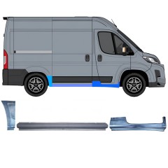 Set popravnih panelov za Toyota Proace Max 2024- / Desna 16759