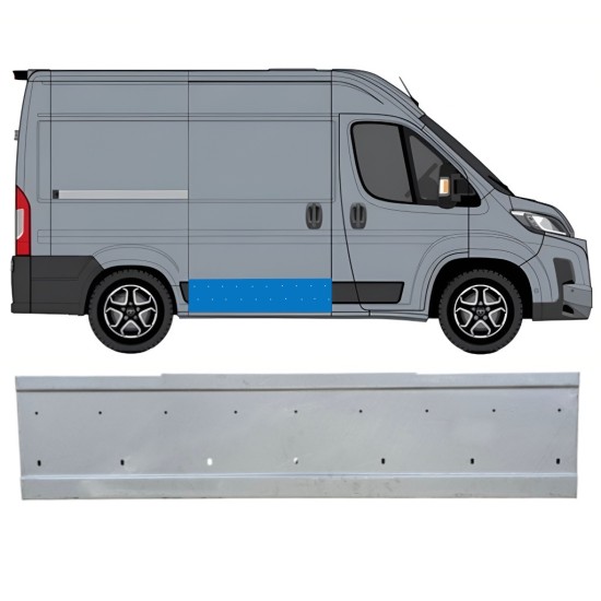 Popravni panel drsnih vrat za Toyota Proace Max 2024- / Desna 16702