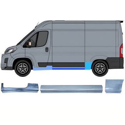 Set popravnih panelov za Toyota Proace Max 2024- / Leva / 16753