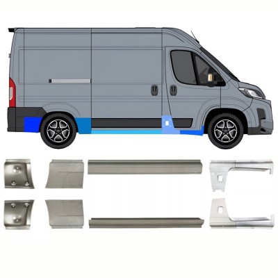 Set popravnih panelov za Toyota Proace Max 2024- / Levo+Desno 16714