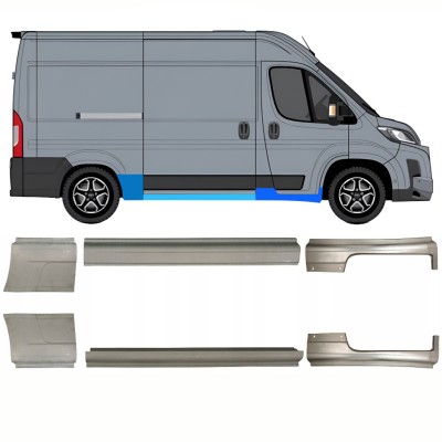 Set popravnih panelov za Toyota Proace Max 2024- / Levo+Desno 16678