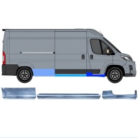 Set popravnih panelov za Toyota Proace Max 2024- / Desna 16757