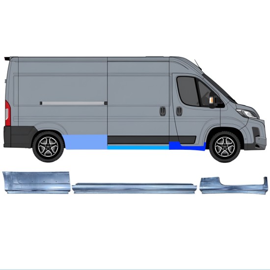 Set popravnih panelov za Toyota Proace Max 2024- / Desna 16757