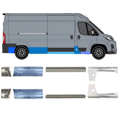Set popravnih panelov za Toyota Proace Max 2024- / Levo+Desno 16709
