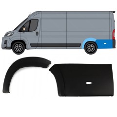 Set oblog zadnjega loka blatnika za Toyota Proace Max 2024- / Leva 15892