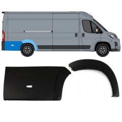 Set oblog zadnjega loka blatnika za Toyota Proace Max 2024- / Desna 15891
