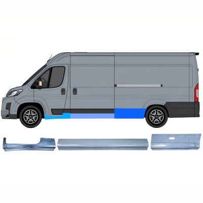 Set popravnih panelov za Toyota Proace Max 2024- / Leva 16755