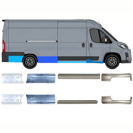 Set popravnih panelov za Toyota Proace Max 2024- / Levo+Desno 16705