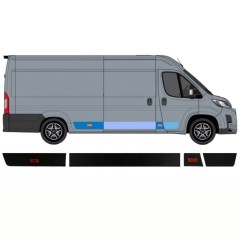 Set stranskih oblog za Toyota Proace Max 2024- / Desna / 15894