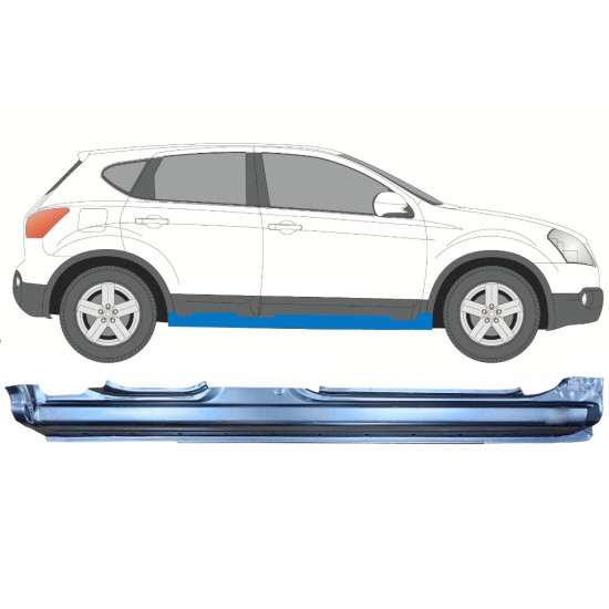 Prag za Nissan Qashqai 2007-2013 / Desna 11564