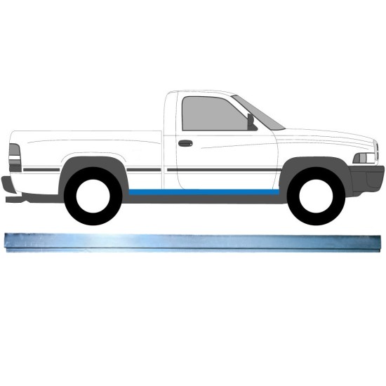 Notranji popravni panel praga za Dodge RAM 1993-2002 / Levo = Desno (simetrično) 16128