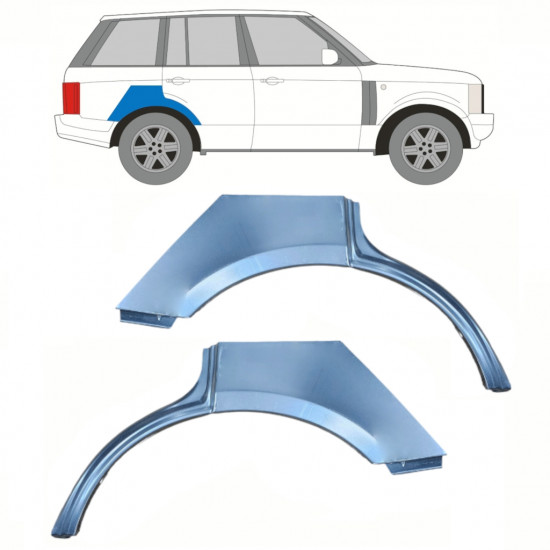 Bok delni za Land Rover Range Rover 2002-2012 / Levo+Desno / Komplet 10287