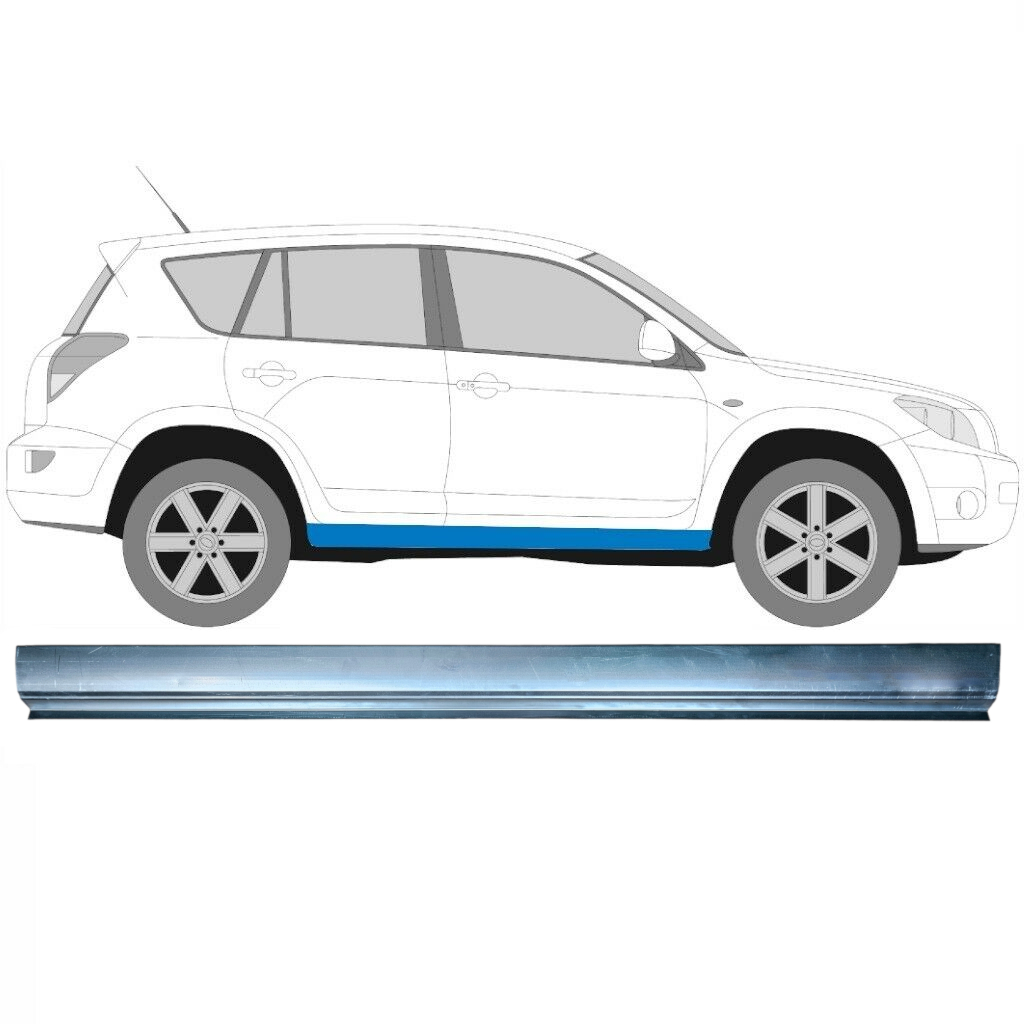 Prag Za Toyota Rav4 2006-2013 / Levo = Desno (Simetrično) 9361