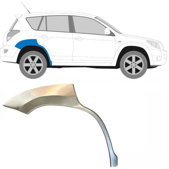 Bok delni za Toyota Rav4 2006-2013 / Desna 14753