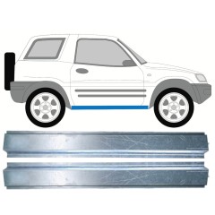 Notranji popravni panel praga za Toyota Rav4 1994-2000 / Levo = Desno (simetrično) / Komplet 10881