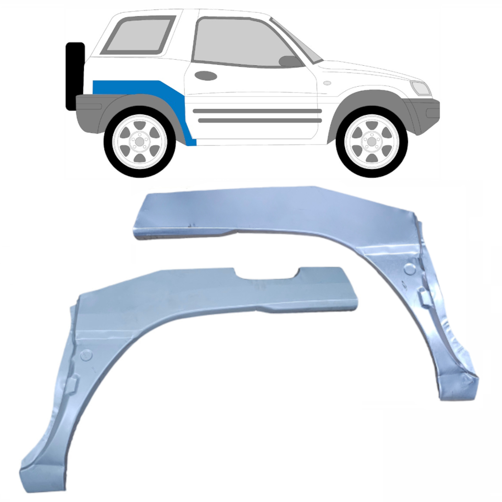 Bok Delni Za Toyota Rav4 1994-2000 / Levo+Desno / Komplet 9252