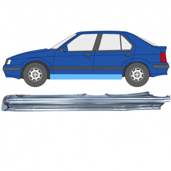 Prag za Renault 19 1988-1995 / Leva 11877