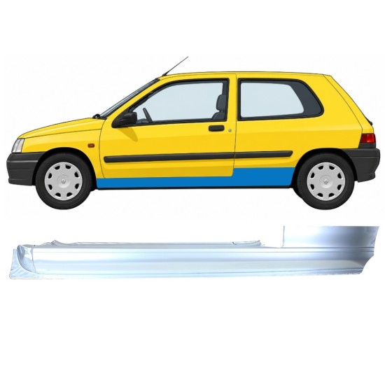 Prag za Renault Clio I 1990-1998 / Leva 11010
