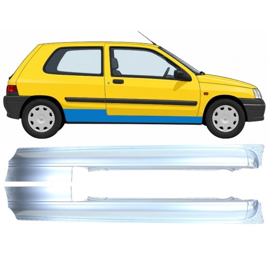 Prag za Renault Clio I 1990-1998 / Levo+Desno / Komplet 11011