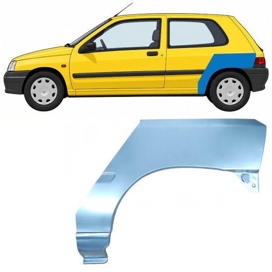 Bok delni za Renault Clio I 1990-1998 / Leva 7681